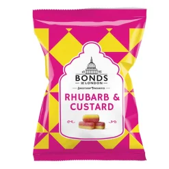 Tea & Biscuits Rhubarb and Custard Boiled Sweets by Bonds of London- Sweets/Candy