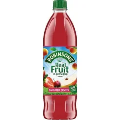 Tea & Biscuits Robertsons No Sugar Added Summer Fruits Squash- Tea