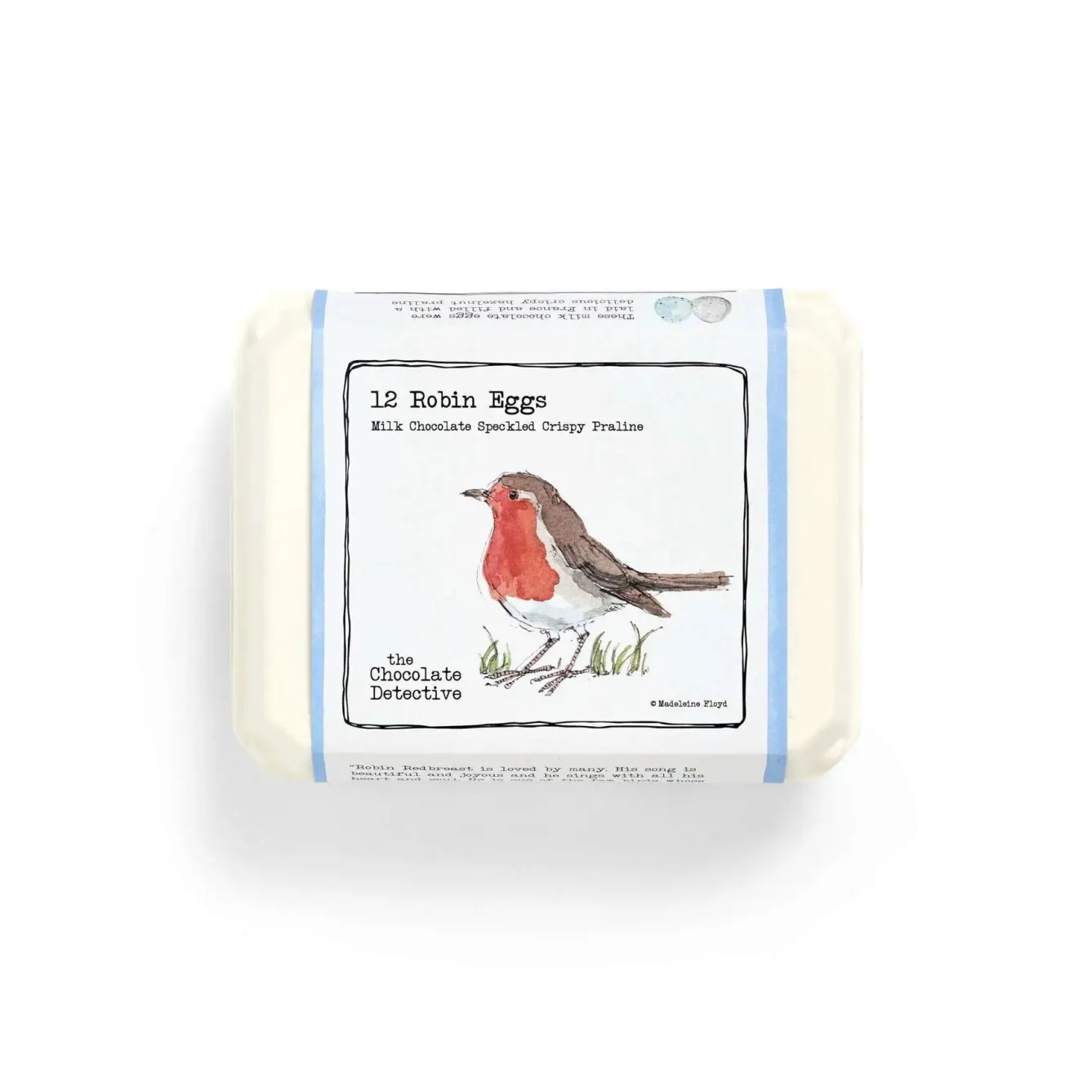 The Chocolate Detective 12 Robin Eggs by- Easter|Chocolate