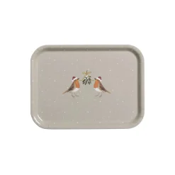 Sophie Allport Robins Small Tray- Christmas|Tea