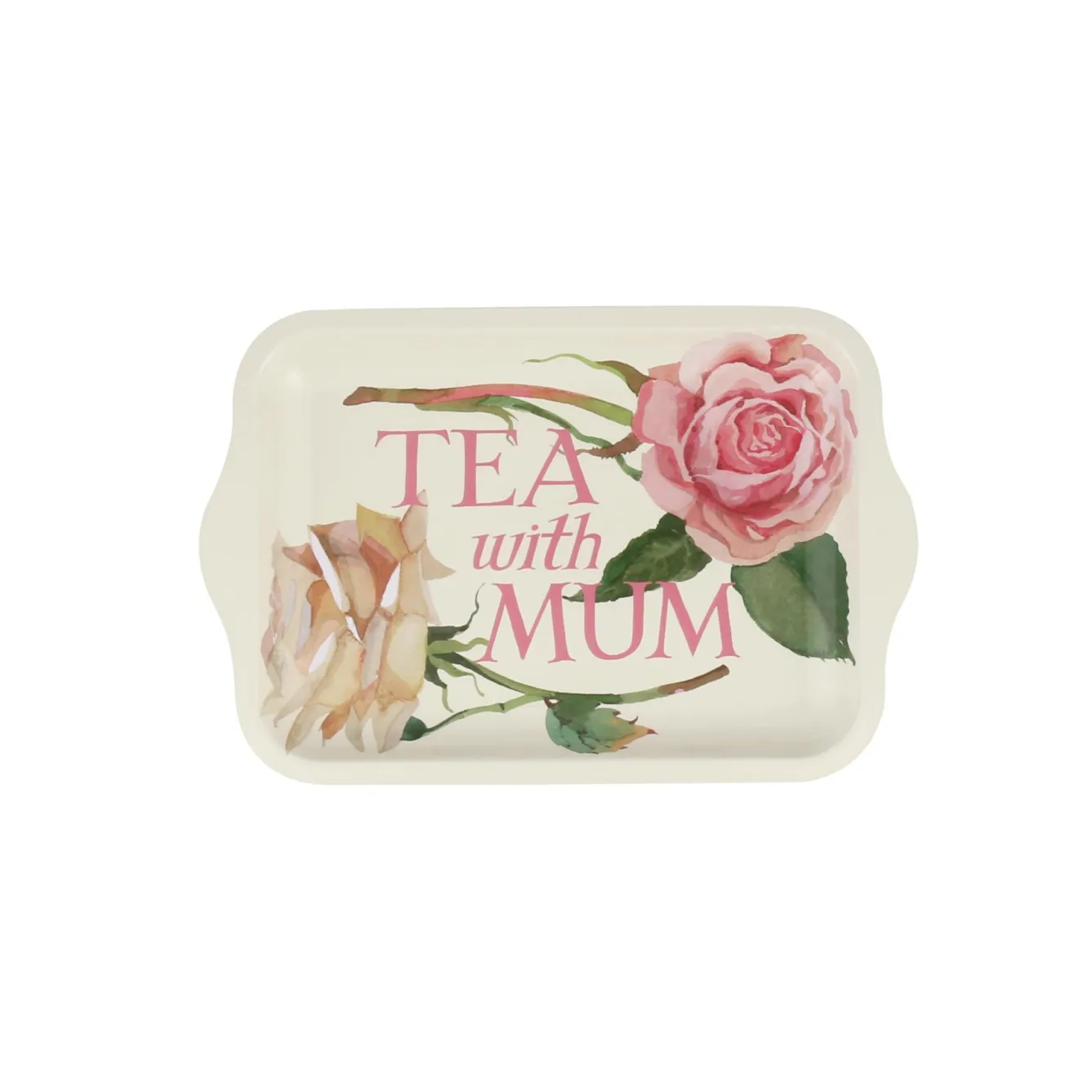 Emma Bridgewater Rose & Pink Toast Small Tin Tray- Mother's Day|Mother's Day