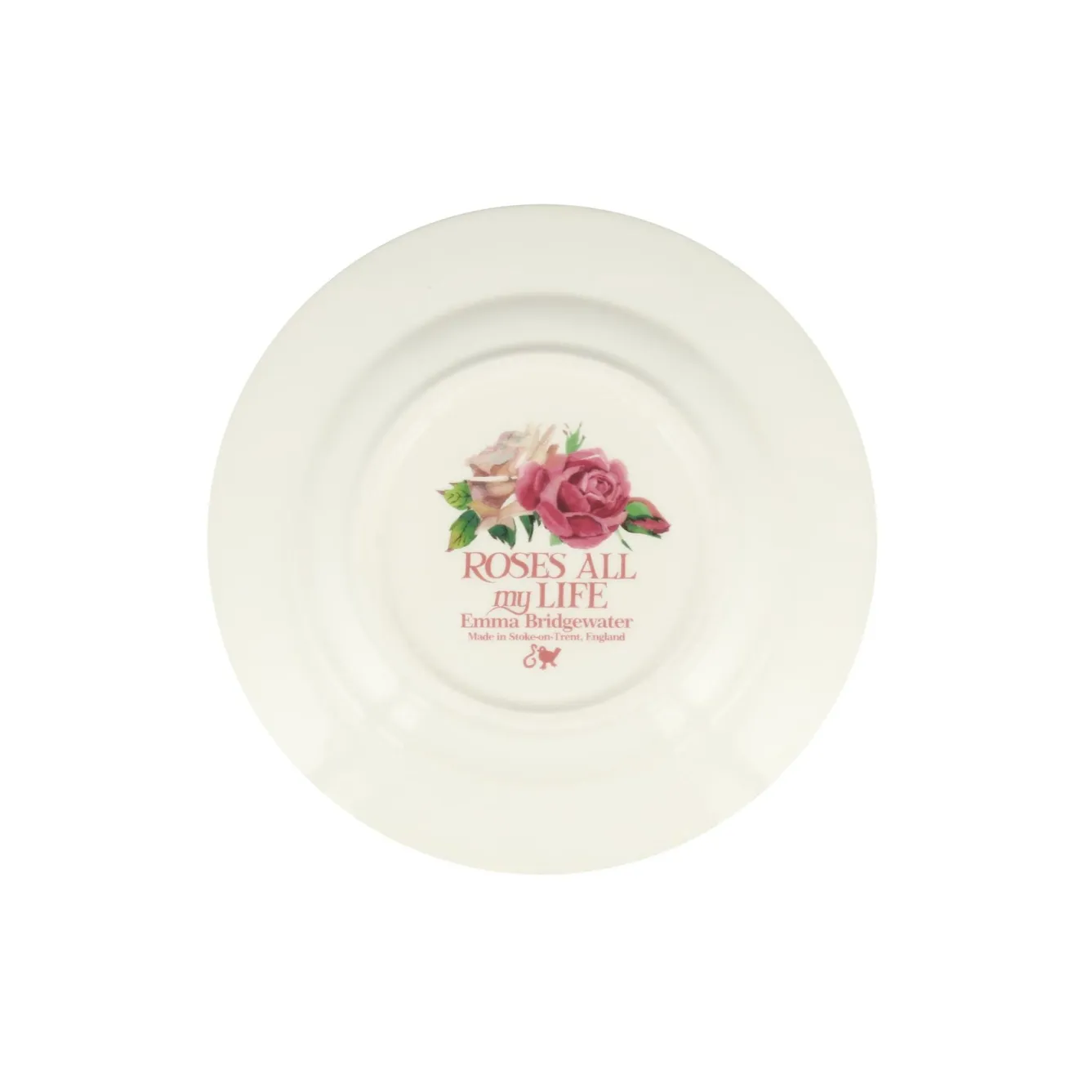 Emma Bridgewater Roses All My Life 6 1/2 inch Plate- Plates
