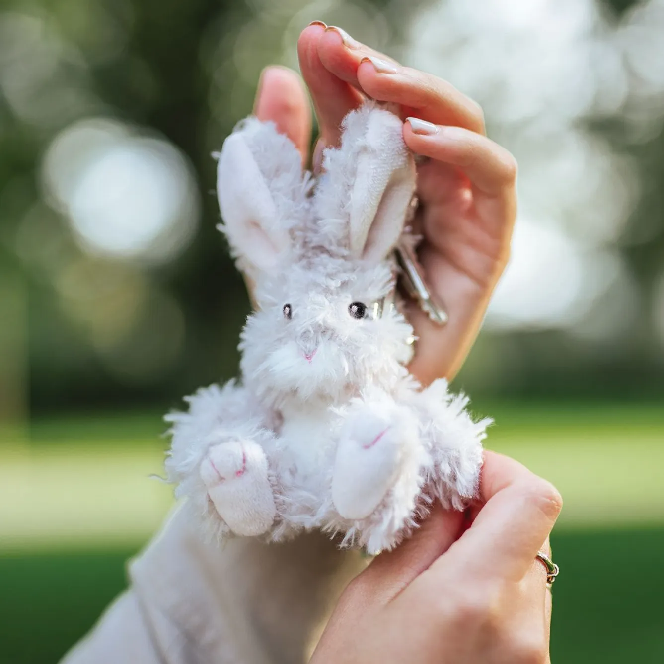 Wrendale Designs 'Rowan' Hare Plush Character Keyring- Plush & Felt Animals
