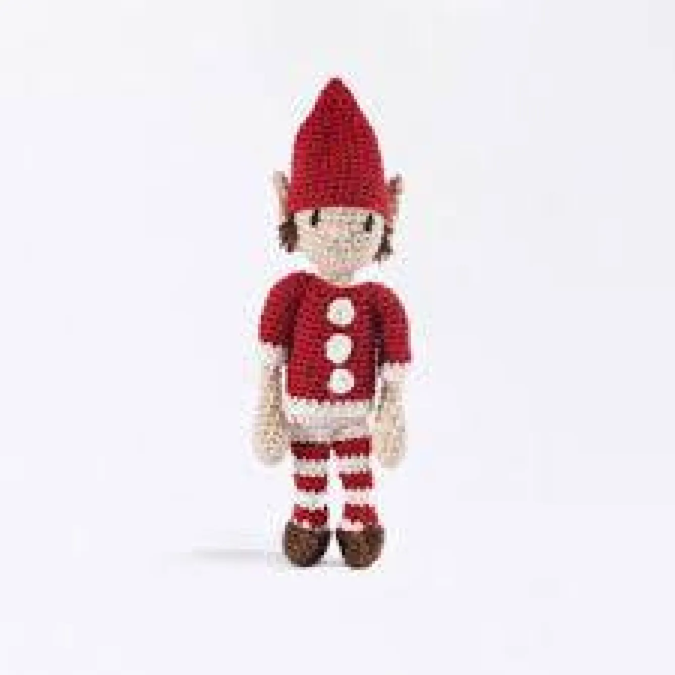 Toft Crafts Ruby Red Elf Doll Crochet Kit- Crafts