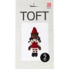 Toft Crafts Ruby Red Elfie Doll Crochet Kit- Crafts