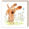 Paper Shed Design Running Cocker Spaniel Greetings Card- Greeting Cards