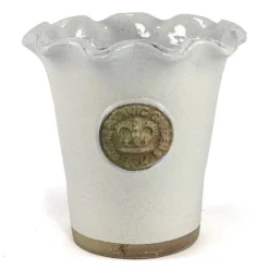 Kew Gardens Planters Salisbury Kew Piecrust Cachepot- Gardening