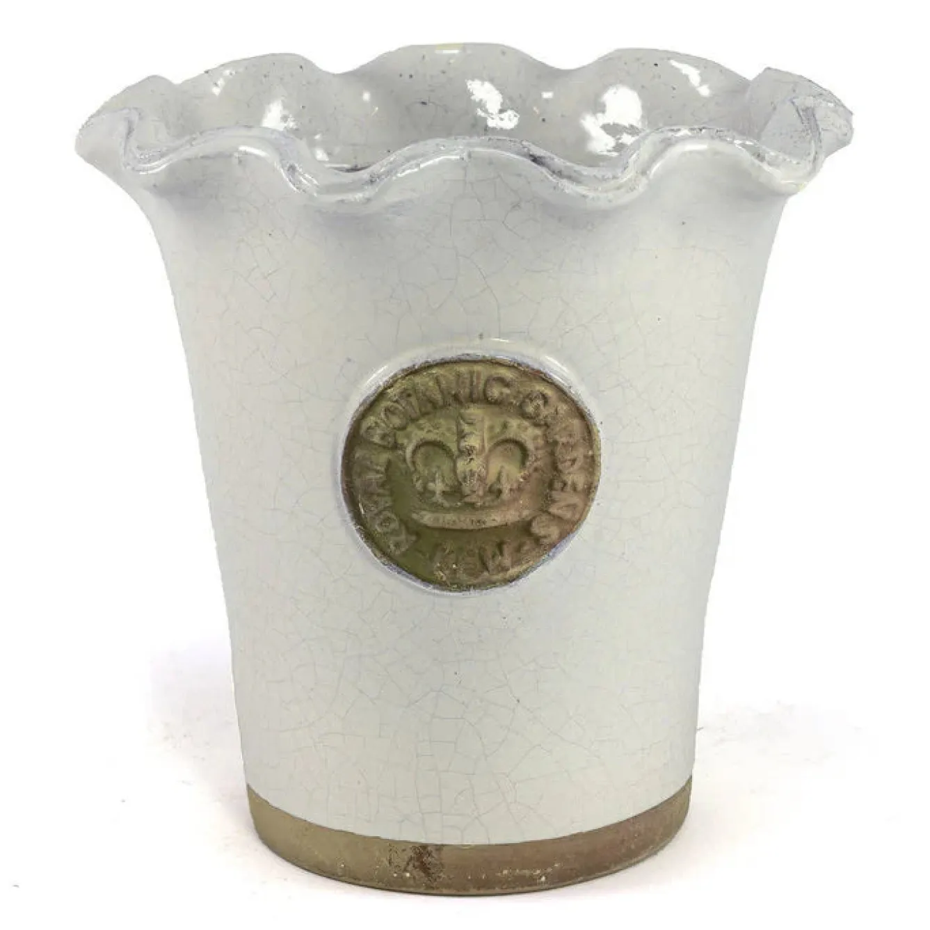 Kew Gardens Planters Salisbury Kew Piecrust Cachepot- Gardening