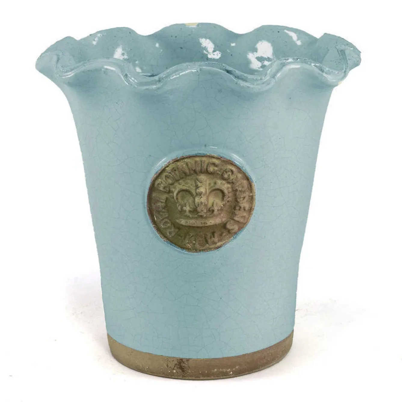 Kew Gardens Planters Salisbury Kew Piecrust Cachepot- Gardening