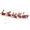 Amica Felt Santa & His Mini Reindogs Felt Decoration- Christmas Decorations|Christmas