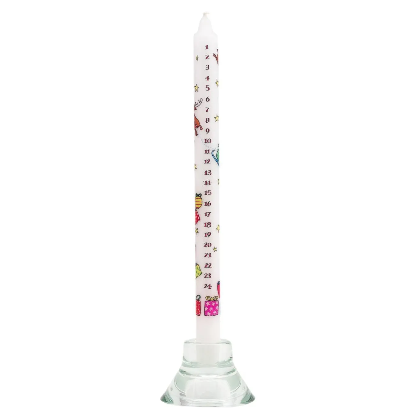 Alison Gardiner Santa's Sleigh Advent Candle- Christmas|Advent