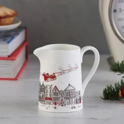 Victoria Eggs Santa's Sleigh Half Pint Jug- Christmas|Jugs