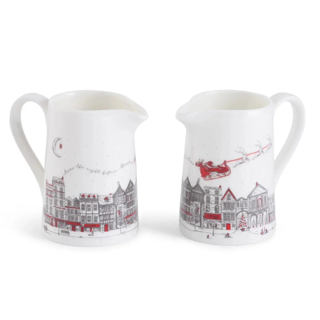 Victoria Eggs Santa's Sleigh Quarter Pint Jug- Christmas|Jugs