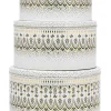 Sara Miller London Sara Miller Artisanne Noir Set of 3 Round Cake Tins- Storage Caddies|Storage