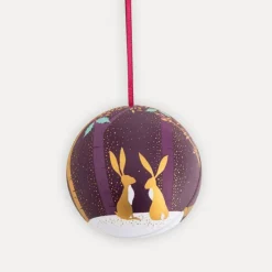 Sara Miller London Sara Miller Christmas Tin Baubles- Christmas Decorations|Christmas