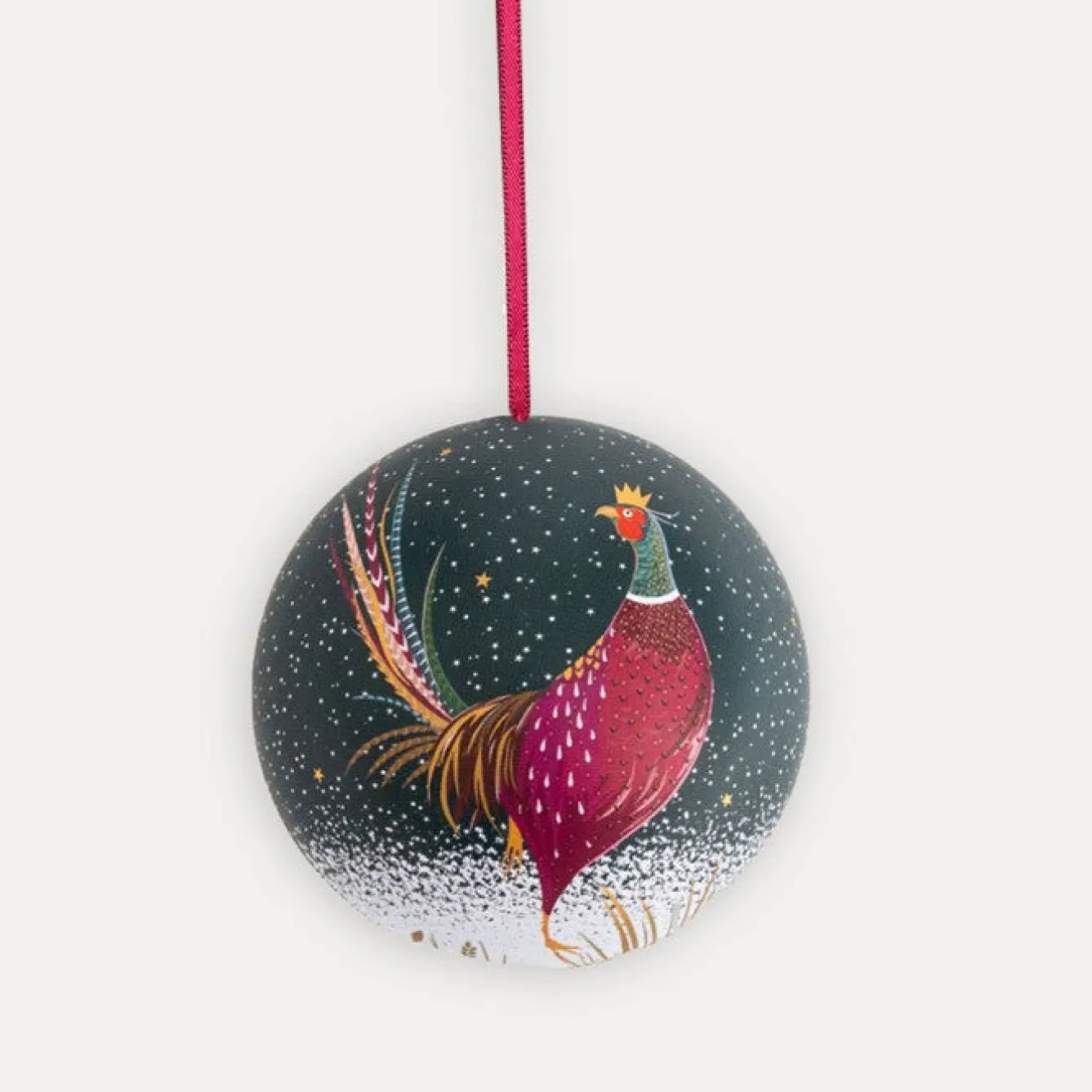 Sara Miller London Sara Miller Christmas Tin Baubles- Christmas Decorations|Christmas