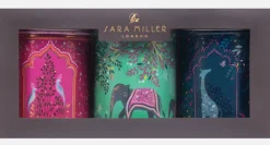 Sara Miller London Sara Miller Elephant Oasis Set of 3 Round Caddies- Storage Caddies|Storage