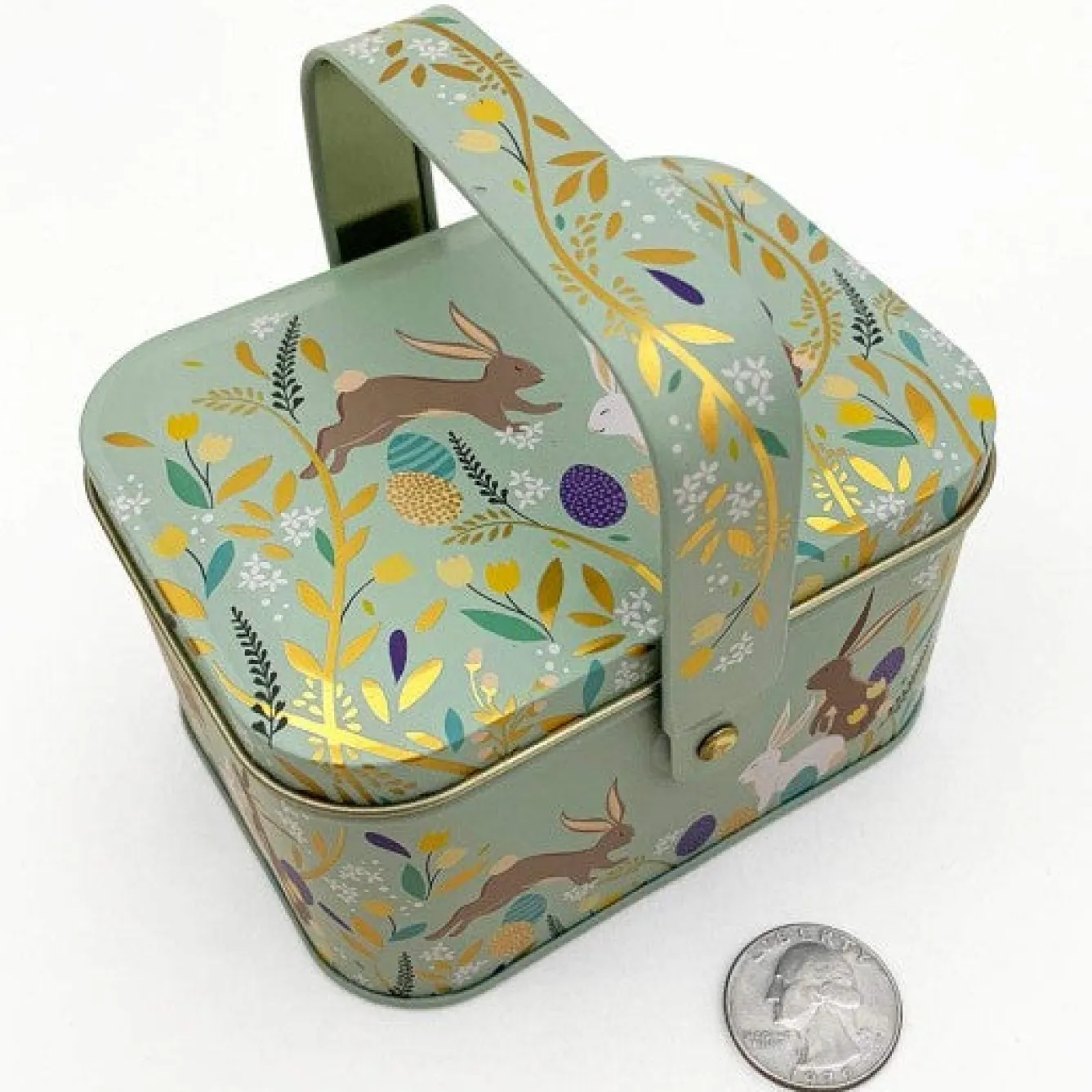Sara Miller London Sara Miller Mini Tin Easter Basket- Easter|Seasonal