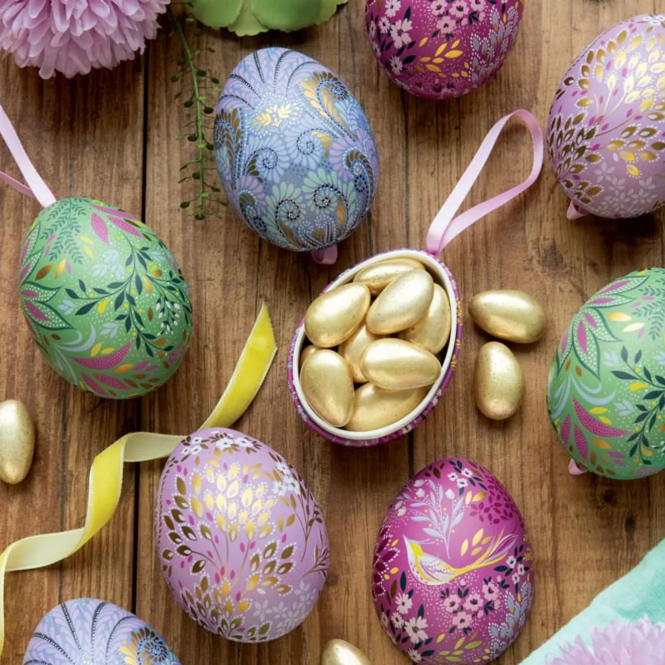 Sara Miller London Sara Miller Mini Tin Easter Eggs- Easter|Seasonal