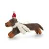 Amica Felt Sausage Dog with Hat & Scarf Felt Decoration- Christmas Decorations|Christmas