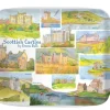 Emma Ball Scottish Castles & Houses Melamine Scatter Tray- Trays