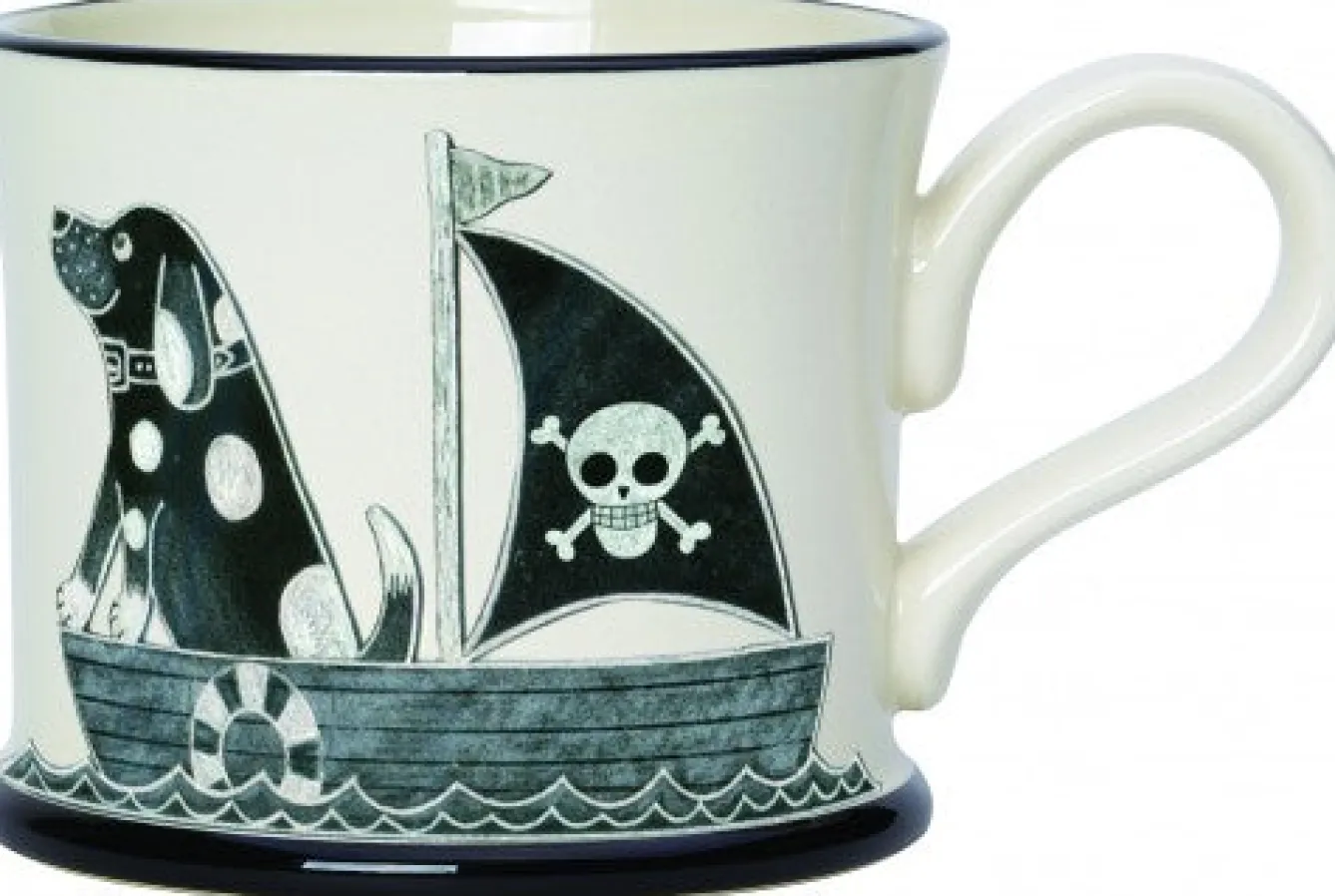Moorland Pottery Sea Dog - It's a Dog's Life Mug by- Pets|Pets