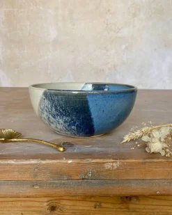 Emily Doran Pottery Sea Foam Breakfast Bowl- Bowls & Dishes