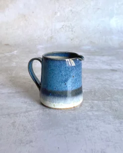 Emily Doran Pottery Sea Foam Milk Jug- Vases|Jugs