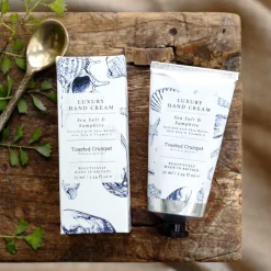 Toasted Crumpet Sea Salt & Samphire Luxury Hand Cream 75ml- Soaps & Lotions