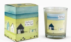 Heaven Scent Sea Salt Votive Candle - Cottages & Shells- Home Fragrance