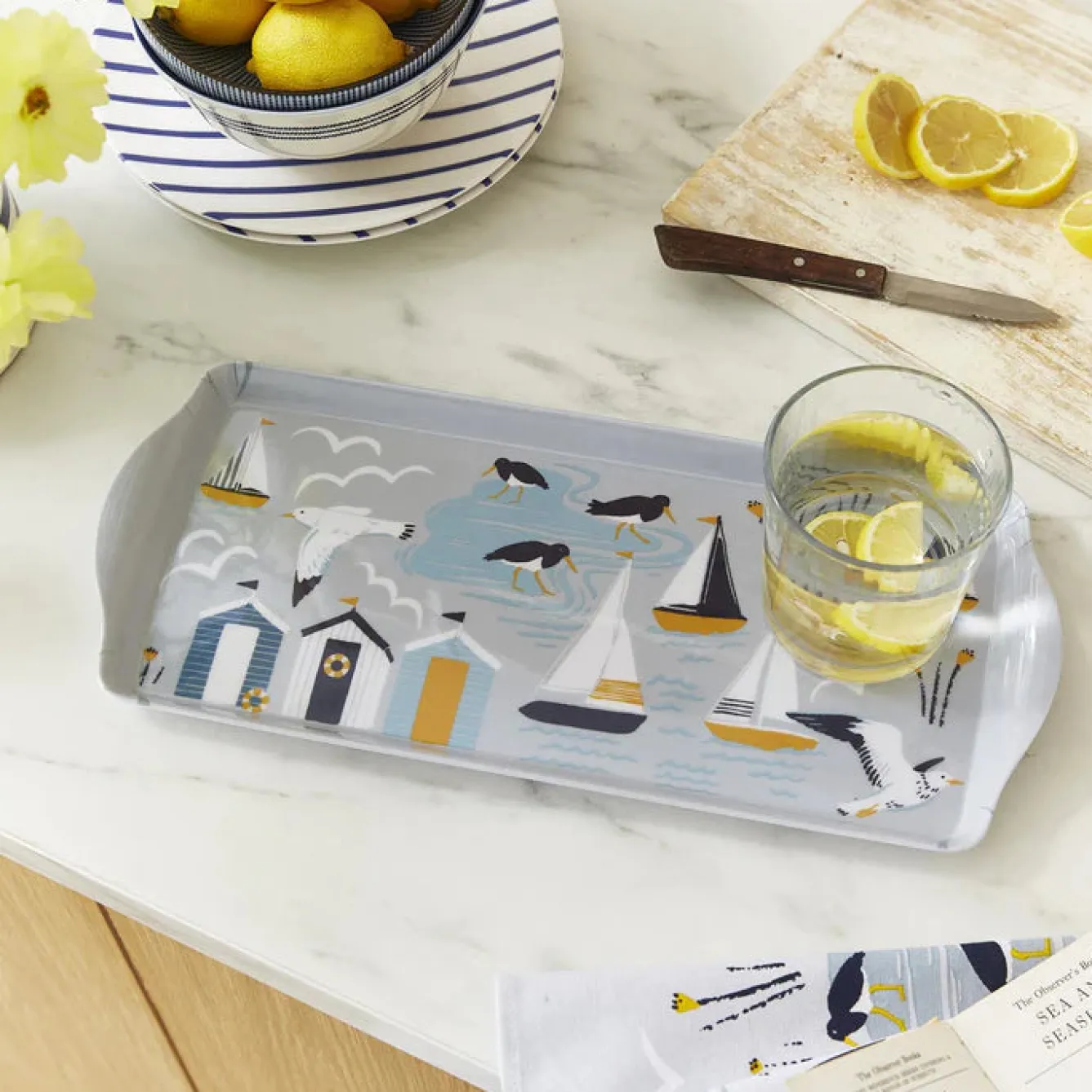 Ulster Weavers Seashore Sandwich Tray- Tea|Trays