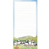 Emma Ball Sea Thrift Puffins Lined Magnetic Pad- Stationery