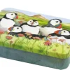 Emma Ball Sea Thrift Puffins Mini Slider Tin- Storage