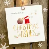 Ginger Betty Sending Lots of Christmas Wishes Hedgehog Card- Christmas Cards