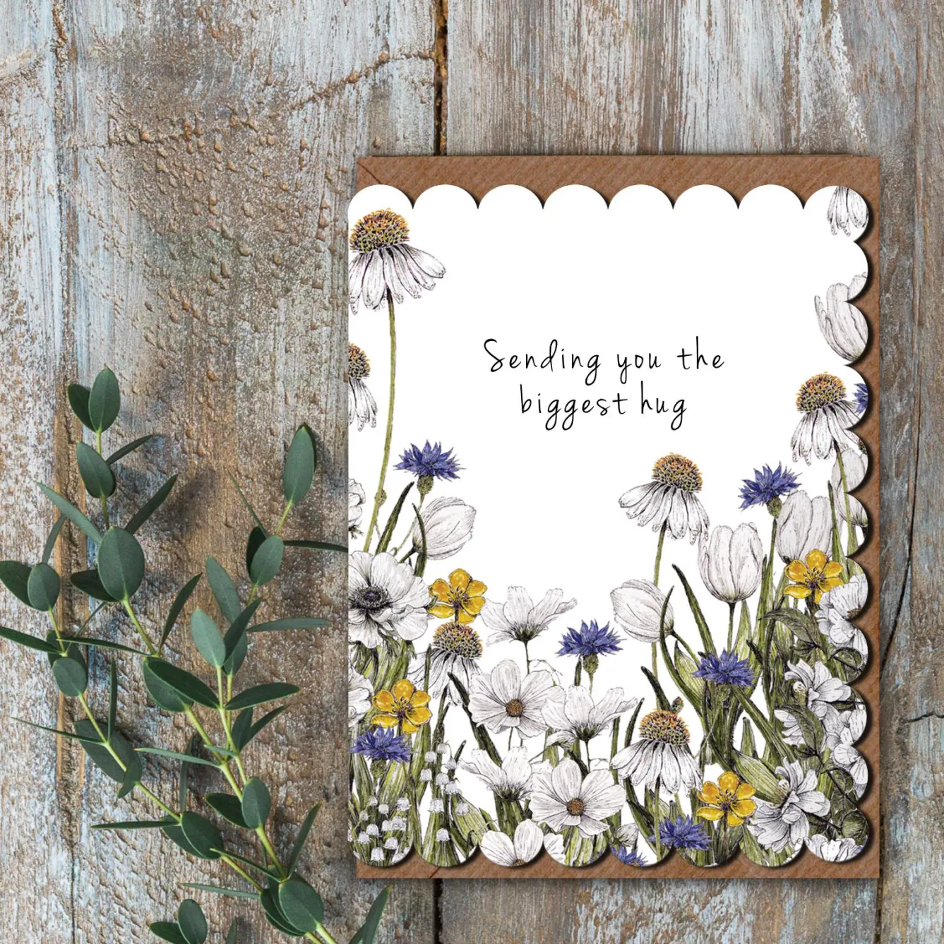Toasted Crumpet 'Sending You the Biggest Hug' Greeting Card- Greeting Cards