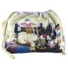 Emma Ball Sewing Gnomes Drawstring Cotton Bag- Crafts|Bags