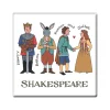 Alison Gardiner Shakespeare Characters Coaster- Coasters