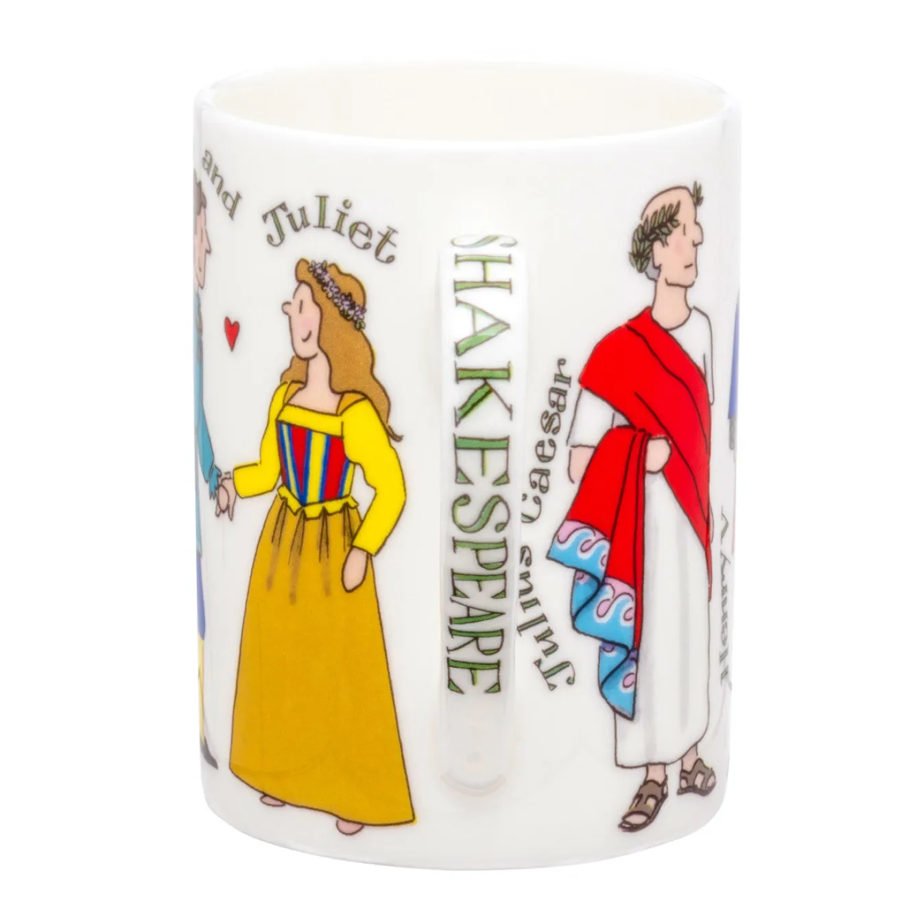 Alison Gardiner Shakespeare Characters Mug Boxed- Great Britain