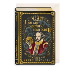 The Art File Shakespeare Greeting Card- Greeting Cards