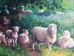 All Jigsaw Puzzles Sheep In Shade 1000 Piece Jigsaw Puzzle- Puzzles|Children