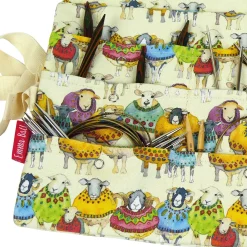 Emma Ball Sheep in Sweaters Circular Needle Holder- Crafts