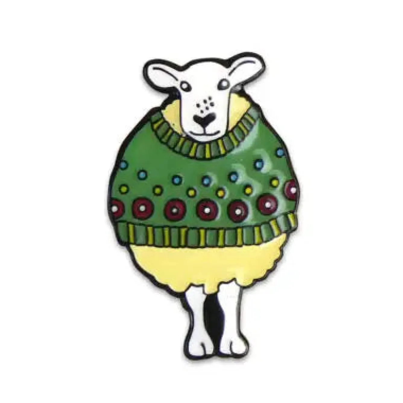 Emma Ball Sheep in Sweaters Enamel Pin in a Tin- Crafts