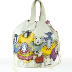 Emma Ball Sheep In Sweaters Large Bucket Bag- Crafts|Bags