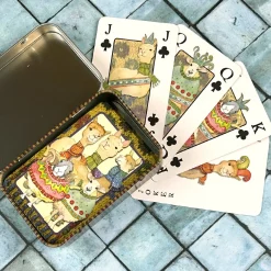 Emma Ball Sheep in Sweaters Playing Cards in Tin- Puzzles|Children