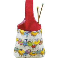 Emma Ball Sheep in Sweaters Small Wrist Bag- Crafts|Bags