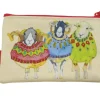 Emma Ball Sheep in Sweaters Small Zipped Purse- Crafts