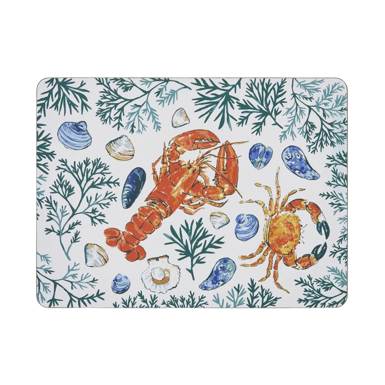 Ulster Weavers Shellfish Set of 4 Placemats- Melamine