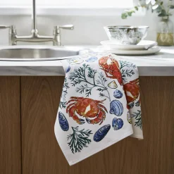 Ulster Weavers Shellfish Tea Towel- Tea|Tea Towels