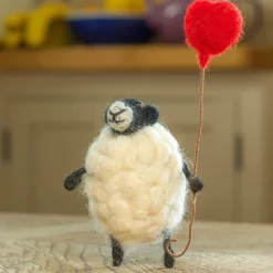 Sew Heart Felt Sheply Sheep with Heart Balloon- Valentine's Day|Children