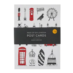 Victoria Eggs Simply London Pack of 6 Postcards- Stationery|Children